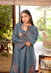 SUMMER-2PC LAWN EMBROIDERED SHIRT AND EMBROIDRED TROUSER-64