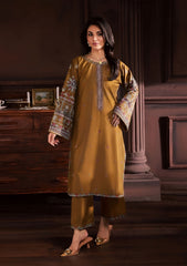 SUMMER-2PC LAWN EMBROIDERED SHIRT WITH TROUSER-232