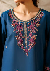 SUMMER-2PC LAWN EMBROIDERED SHIRT WITH TROUSER-214