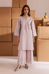 SUMMER-2PC LAWN EMBROIDERED SHIRT WITH TROUSER-187
