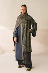 WINTER-3PC VISCOSE PRINTED SHIRT WITH VISCOSE PRINTED DUPATTA AND TROUSER-2632
