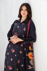 WINTER-3PC KHADDAR PRINTED SHIRT WITH KHADDAR PRINT DUPATTA AND PRINT TROUSER-2605