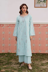 SUMMER-2PC LAWN EMBROIDERED SHIRT WITH TROUSER-128