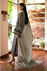 SUMMER-3PC LAWN PRINTED SHIRT WITH CHIFFON PRINT DUPATTA AND PRINT TROUSER-2513
