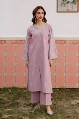 SUMMER-2PC LAWN EMBROIDERED SHIRT WITH TROUSER-125