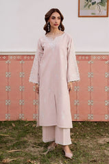 SUMMER-2PC LAWN EMBROIDERED SHIRT WITH TROUSER-123