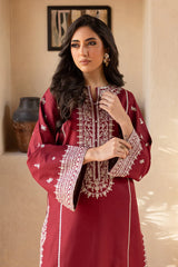 SUMMER-2PC SEQUIN LAWN EMBROIDERED SHIRT WITH SEQUIN LAWN EMBROIDERED TROUSER-3473