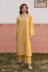 SUMMER-2PC LAWN EMBROIDERED SHIRT WITH TROUSER-121