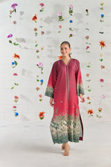 WINTER-3PC-SHAMOZE SILK PRINTED SHIRT WITH SILK PRINTED DUPATTA AND SILK TROUSER-9016