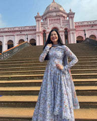 WINTER-3PC KHADDAR PRINTED SHIRT WITH KHADDAR PRINTED DUPATTA AND PRINTED TROUSER-2658