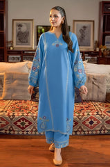 SUMMER-2PC LAWN EMBROIDERED SHIRT WITH EMB TROUSER-41
