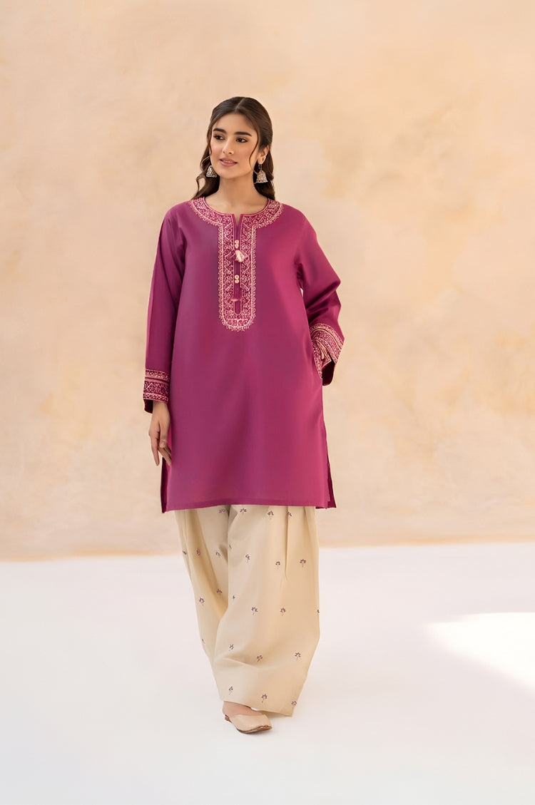 SUMMER-2PC LAWN EMBROIDERED SHIRT WITH TROUSER-311