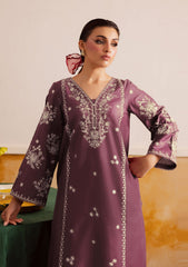 SUMMER-2PC LAWN EMBROIDERED SHIRT WITH TROUSER-154