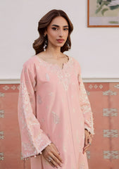 SUMMER-2PC LAWN EMBROIDERED SHIRT WITH TROUSER-124