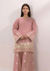 SUMMER-2PC LAWN EMBROIDERED SHIRT WITH EMBROIDERED TROUSER-56