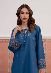SUMMER-2PC LAWN EMBROIDERED SHIRT WITH TROUSER-284
