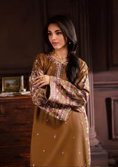 SUMMER-2PC LAWN EMBROIDERED SHIRT WITH TROUSER-232
