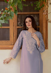 SUMMER-2PC LAWN SEQUIN EMBROIDERED SHIRT WITH TROUSER-68