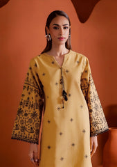 SUMMER-2PC LAWN EMBROIDERED SHIRT WITH TROUSER-1022