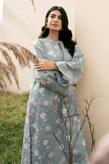 WINTER-3PC KARANDI PRINTED SHIRT WITH KARANDI PRINTED DUPATTA AND TROUSER-2576