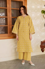 SUMMER-2PC LAWN EMBROIDERED SHIRT WITH TROUSER-199