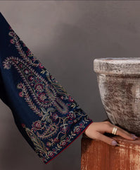 SUMMER- 2PC LAWN EMBROIDERED SHIRT AND EMBROIDERED TROUSER -3484