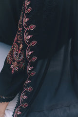 WINTER-3PC DHANAK EMBROIDERED SHIRT WITH DHANAK EMBROIDERED SHAWL AND TROUSER-5289