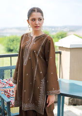 SUMMER-2PC LAWN EMBROIDERED SHIRT WITH TROUSER-227