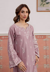 SUMMER-2PC LAWN EMBROIDERED SHIRT WITH TROUSER-125