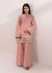 SUMMER-2PC LAWN EMBROIDERED SHIRT WITH EMBROIDERED TROUSER-56