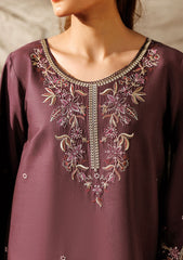 SUMMER-2PC LAWN EMBROIDERED SHIRT WITH TROUSER-216