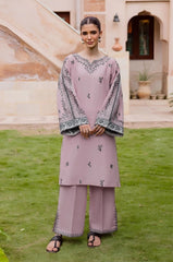SUMMER-2PC LAWN EMBROIDERED SHIRT WITH TROUSER-148
