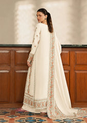 WINTER-3PC DHANAK EMBROIDERED SHIRT WITH DHANAK EMB SHAWL AND TROUSER-5208