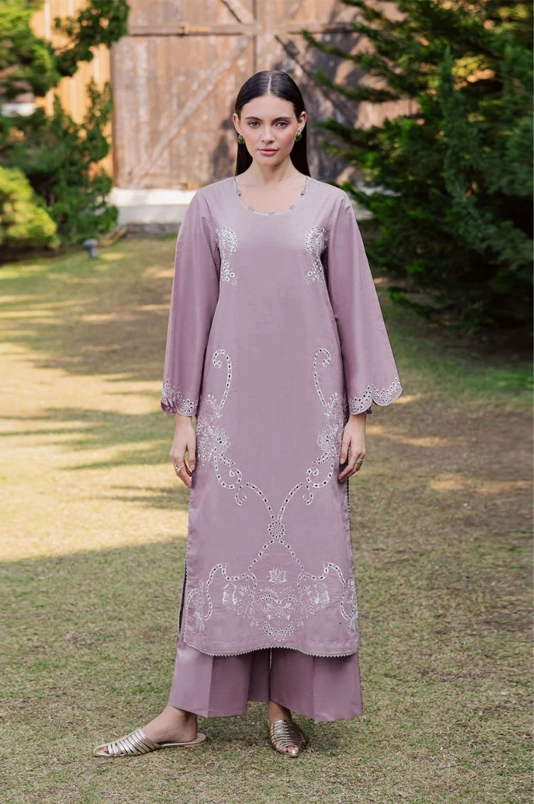 SUMMER-2PC LAWN EMBROIDERED SHIRT WITH TROUSER-103
