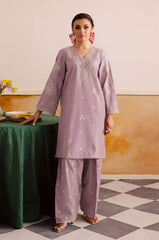 SUMMER-2PC LAWN EMBROIDERED SHIRT WITH TROUSER-155