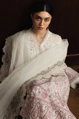 SUMMER-3PC LAWN EMBROIDERED SHIRT WITH KHADDI NET EMB DUPATTA AND EMB TROUSER-4893