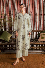 SUMMER-2PC LAWN EMBROIDERED SHIRT WITH TROUSER-255