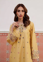 SUMMER-2PC LAWN EMBROIDERED SHIRT WITH TROUSER-132