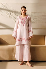 SUMMER-2PC LAWN EMBROIDERED SHIRT WITH TROUSER-217