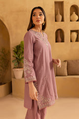 WINTER-2PC SEQUIN DHANAK EMBROIDERED SHIRT WITH SEQUIN DHANAK EMBROIDERED TROUSER-106