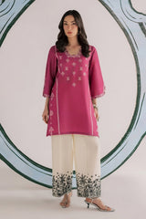 WINTER-2PIECE DHANAK EMBROIDERED SHIRT WITH DHANAK EMB TROUSER-15093