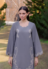 SUMMER-2PC LAWN EMBROIDERED SHIRT WITH TROUSER-102