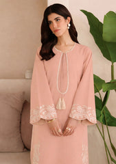 SUMMER-2PC LAWN EMBROIDERED SHIRT WITH EMBROIDERED TROUSER-59