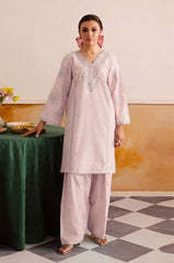 SUMMER-2PC LAWN EMBROIDERED SHIRT WITH TROUSER-153