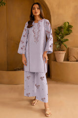 SUMMER-2PC LAWN EMBROIDERED SHIRT WITH TROUSER-1134