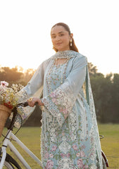 WINTER-3PC DHANAK EMBROIDERED SHIRT WITH DHANAK EMBROIDERED SHAWL AND TROUSER-5242