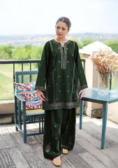 SUMMER-2PC LAWN EMBROIDERED SHIRT WITH TROUSER-229
