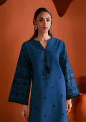 SUMMER-2PC LAWN EMBROIDERED SHIRT WITH TROUSER-73