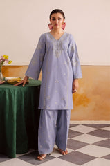 SUMMER-2PC LAWN EMBROIDERED SHIRT WITH TROUSER-152