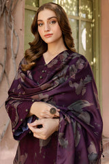 WINTER-3PC KHADDAR PRINTED SHIRT WITH KHADDAR PRINTED DUPATTA AND PRINT TROUSER-2649